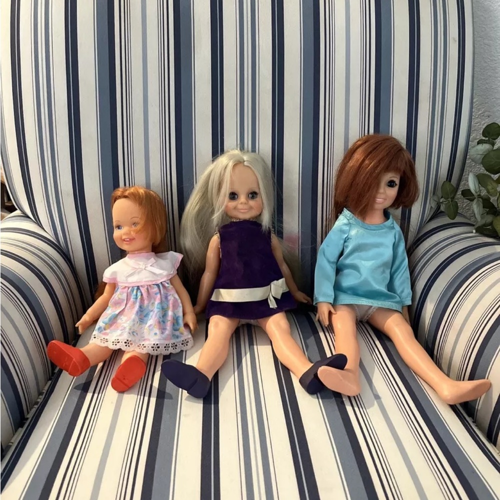 Vintage Ideal Dolls (Velvet, Crissy, and Cinnamon)